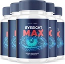 rize labs Eyesight Max Vision Supplement, All-Natural Capsules for The Rapid Improvement of Health and Better Ability to Focus, Support Healthy Eye Functions - Pack of 5(300 Capsules)