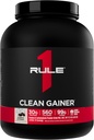 Regla 1 Clean Gainer - High-Protein Lean Gain Fórmula con 560 Calories, 30g de Full-Spectrum Protein, Más de 90g Carbs, Bajo 6g de grasa (15 Servimientos, Cookies &amp; Crème)