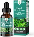 Organic Oregano Oil Drops - Super Concentrated Liquid Oil of Oregano with Carvacrol 60% for Digestion & Immune Support - Liquid Herbal Extract Tincture for Immune Strength & Healthy Intestines - 30 mL