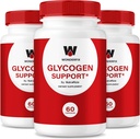(3 Pack) Wonderfix Glycogen Support Capsules - Official Wonderfix Glycogen to Maintain Stable Healthy Levels, Glycogen Support Advanced Blood Dietary Supplement, Wonder Fix Reviews (180 cápsulas)