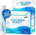 Nutra sueco - Collagen Beauty TEN 10,000 mg Hidrolyzed Marine Collagen Liquid Supplement - 30 x 25 ml Daily Shots ← Hialuronic Acid and Vitamin C to Support Healthy Hair, Skin, Nails  durable Sugar-Free