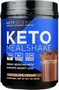 Keto Science Chocolate Cream Ketogenic Meal Shake Suplemento dietético, Paleo Friendly, 20.7 Ounces (Pack of 1)
