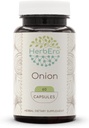 HerbEra Onion 60 cápsulas, 500 mg, Onion (Allium Cepa) Bulb seco (60 cápsulas)