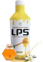 LPS Liquid Collagen &amp; Whey Protein Supplement - Sugar-Free, Dye-Free, Non-GMO Drink - Hydrolyzed Collagen & Whey Peptides Promueve la piel sana " Pelo para hombres " , Honey Vanilla, 32 fl oz