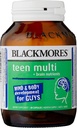Blackmores Adolescente Multi + Nutrientes cerebrales para chicos 60 cápsulas