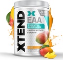 Xtend Scivation EAA + BCAA Powder ← Recuperación muscular " Crecimiento del músculo magro TEN 9 Aminoácidos esenciales para el entrenamiento intra o recuperación del entrenamiento de correos ANTE 10g EAAs Por 2 Servimientos ANTE Mango 40 Servimientos