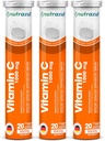nutrazul Vitamina C 1000mg Tablas efervescentes- Naranja 20's (Pack of 3) ← Gluten Gratis, Lactose Gratis, Sugar Gratis &amp; Preservative Free
