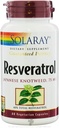Solaray Resveratrol - 60 cápsulas vegetarianas