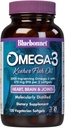 Bluebonnet Nutrition Omega-3 Kosher Fish Oil, Natural Triglyceride Form, Gluten-Free, Kosher Certified, Non-GMO, 3rd Party Tested, Molecularly Distilled, 120 Vegetarian Softgel, 60 Serving