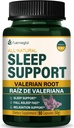 Valerian Root Extract Sleep Support Capsules, Passion Flower Supplement for Better Sleep, Fall Asleep Fast & Relax. Pastillas de Valeriana y Pasiflora para Dormir Profundamente. Cuenta 90