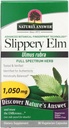 Respuesta de la naturaleza Slippery Elm ← Super Concentrado Suplemento herbal ← Soothes Mucous Membranes ← Demulcent Herb  Kosher